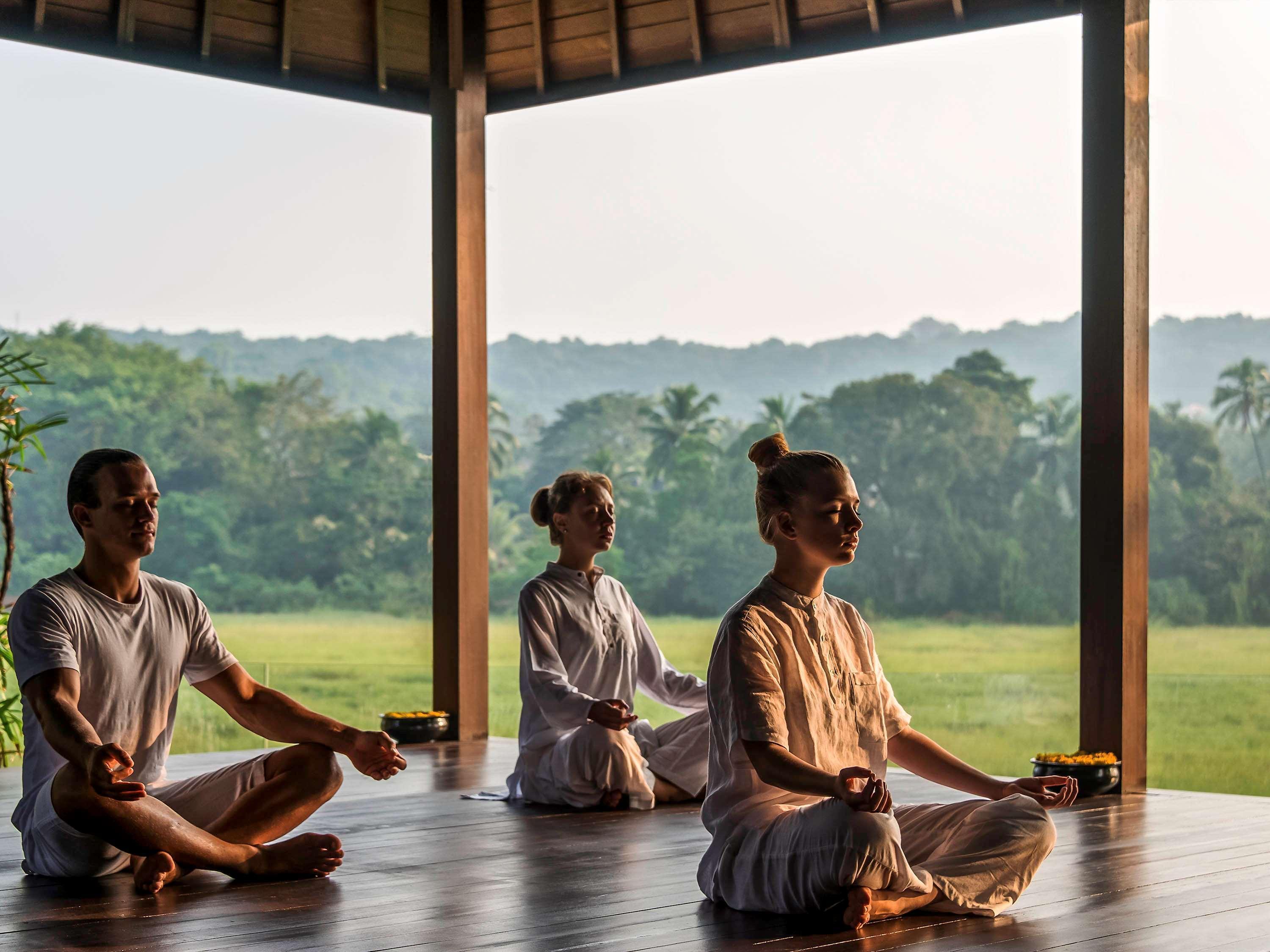 Novotel Goa Resort & Spa קנדולים מראה חיצוני תמונה Meditation at the Banyan Retreat